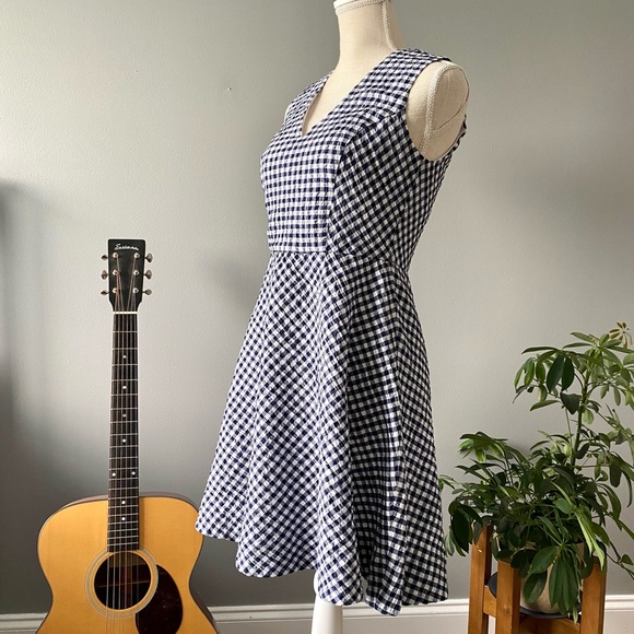 Draper James Gingham Love Circle A Line Dress - Picture 9 of 15